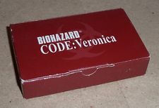 Sega Dreamcast Auction - BioHazard Code Veronica Promo Metal Card