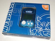 Sega Dreamcast Auction - Sega Dreamcast Limited Edition Sonic Team VMU Clear Blue JPN