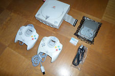 Sega Dreamcast Auction - Sega Dreamcast with HDD and SD