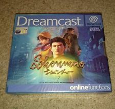 Sega Dreamcast Auction - Shenmue Sega Dreamcast PAL Brand New and Sealed