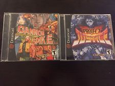 Sega Dreamcast Auction - Project Justice + Cannon Spike US