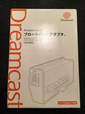 Sega Dreamcast Auction - Sega Dreamcast Broadband Adapter BBA HIT-0401 New in Original Packaging