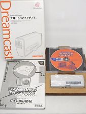 Sega Dreamcast Auction - Sega Dreamcast LAN Broadband Adapter Boxed