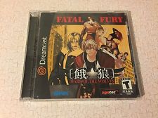 Sega Dreamcast Auction - Fatal Fury: Mark of the Wolves US