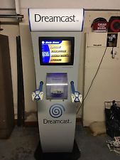 Sega Dreamcast Auction - Sega Dreamcast Shop Kiosk Including Monitor