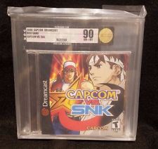 Sega Dreamcast Auction - Capcom vs SNK VGA Graded