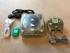 Sega Dreamcast Auction - Seaman Sega Dreamcast Clear Transparent Console