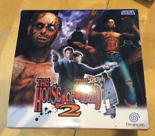 Sega Dreamcast Auction - House of the Dead 2 with Official Gun Box set PAL