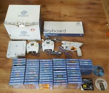 Sega Dreamcast Auction - Sega Dreamcast bundle 61 games