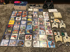 Sega Dreamcast Auction - Dreamcast with 55 games