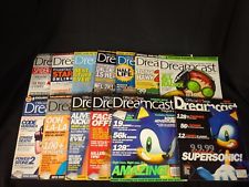 Sega Dreamcast Auction - Complete Set of Official Dreamcast Magazines, all 13 issues including 0