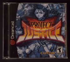 Sega Dreamcast Auction - Project Justice Sega Dreamcast