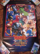 Sega Dreamcast Auction - Marvel Vs Capcom Poster