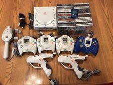 Sega Dreamcast Auction - Sega Dreamcast White Console Bundle with 34 Games