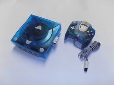Sega Dreamcast Auction - Custom Dreamcast Blue with CF, VGA und BIOS Mods