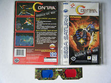 Sega Saturn Auction - Contra Legacy of War USA