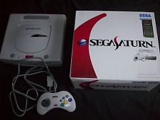 Sega Saturn Auction - Asian White Sega Saturn