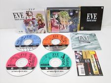 Sega Saturn Auction - Eve Burst Error with Promo Sleeve JPN