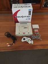 Sega Saturn Auction - Sega Saturn White Console ASIAN