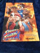 Sega Saturn Auction - Street Fighter Collection Official Poster