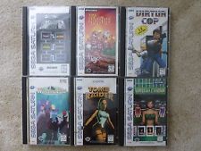 Sega Saturn Auction - 6 US Saturn games lot