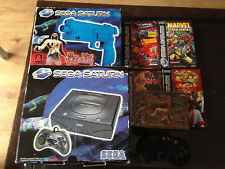 Sega Saturn Auction - Good starter pack for Sega Saturn PAL