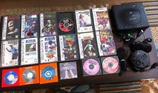 Sega Saturn Auction - Sega Saturn Game System US and  18 Games