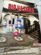 Sega Saturn Auction - Biohazard Sega Saturn Poster JPN