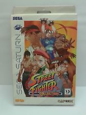 Sega Saturn Auction - Street Fighter Collection Tec Toy