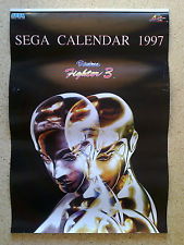 Sega Saturn Auction - Sega Calendar 1997 Virtua Fighter 3