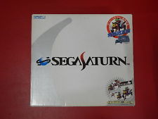 Sega Saturn Auction - Sega Saturn Skeleton Derby Stallion Console JPN