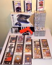 Sega Saturn Auction - Sega Saturn Console Bundle lot