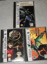 Sega Saturn Auction - Panzer Dragoon Complete set US