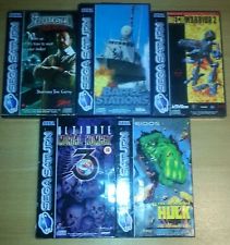 Sega Saturn Auction - 5 Sega Saturn PAL Games