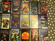 Sega Saturn Auction - Sega Saturn PAL Console with 16 games and more