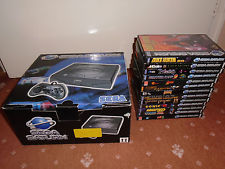 Sega Saturn Auction - PAL Sega Saturn boxed and 13 games