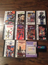 Sega Saturn Auction - Sega Saturn Lot with 12 games