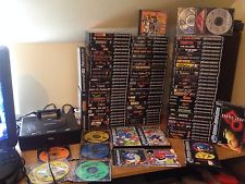Sega Saturn Auction - PAL Sega Saturn with 96 games and demo discs