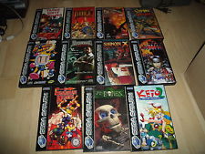 Sega Saturn Auction - 11 Expensive PAL Games in one bundle