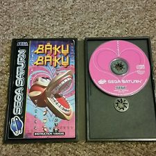 Sega Saturn Auction - Baku Baku PAL