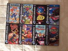 Sega Saturn Auction - 8 PAL Saturn Games