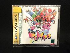 Sega Saturn Auction - Super Tempo Sealed JPN