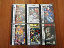 Sega Saturn Auction - US Sega Saturn Lot - Capcom