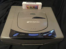 Sega Saturn Auction - Japanese Sega Saturn console + Action Replay 4M card Pseudo Saturn installed