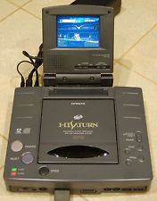 Sega Saturn Auction - Hitachi GameNavi Hi-Saturn Navi console with LCD Screen - Relisted
