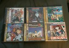 Sega Saturn Auction - Sega Saturn JPN Lot 30 Games