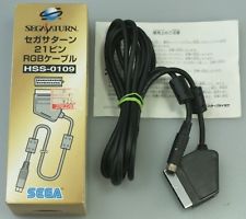 Sega Saturn Auction - Japanese 21 pin RGB Cable