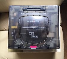 Sega Saturn Auction - Sega Saturn This is Cool Skeleton Console JPN