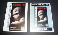 Sega Saturn Auction - Vidpro card - Resident Evil (2 variants)