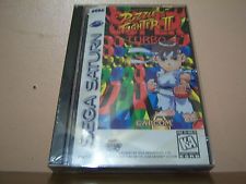 Sega Saturn Auction - Super Puzzle Fighter II Turbo New Sealed